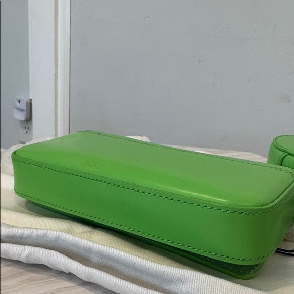 Sandro Bag Totemo Green Leather Shoulder Bag Set - Picture 6 of 17